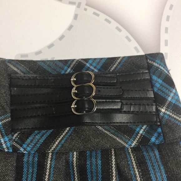 12Y College Plaid Mini Skirt - Picture 2 of 4